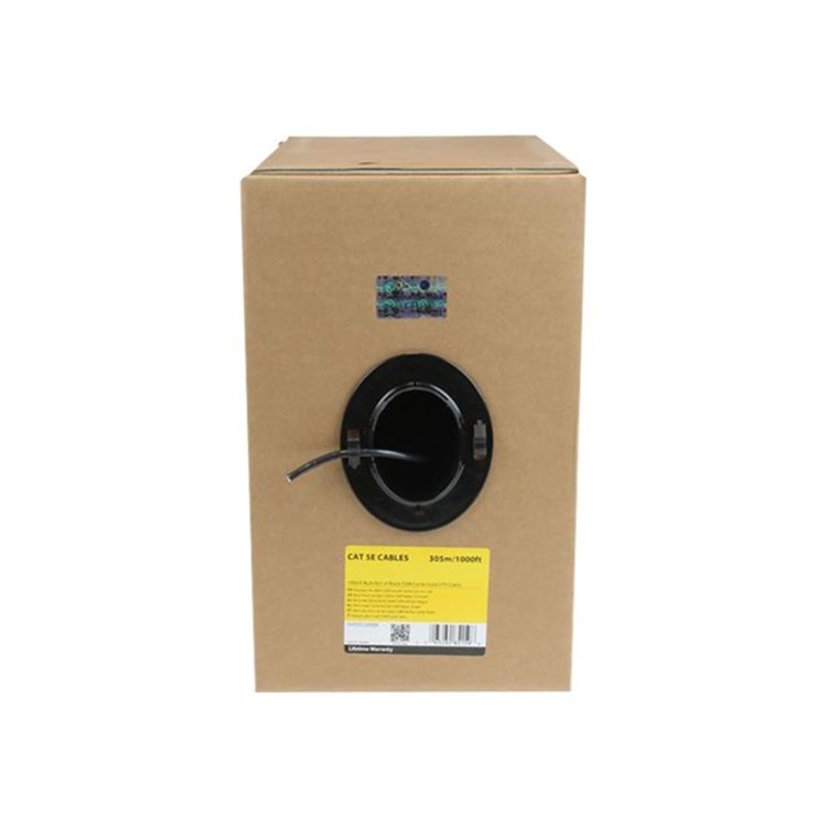 1000 ft Bulk Roll of Black Riser Cable 1000 ft Bulk Roll of Black Riser Cable