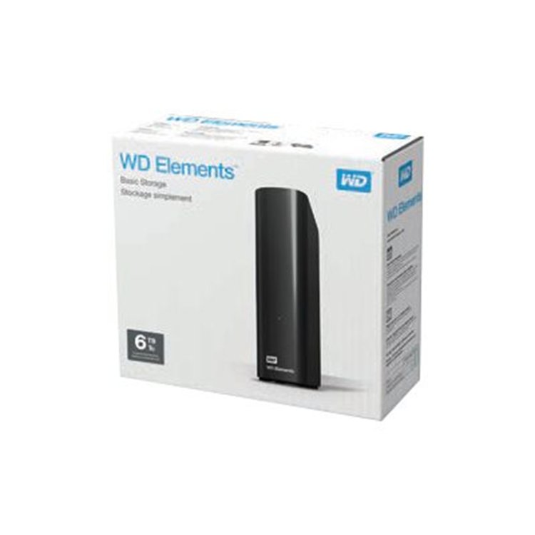 WD Elements Desktop 6Tb Black Emea WD Elements Desktop 6Tb Black Emea