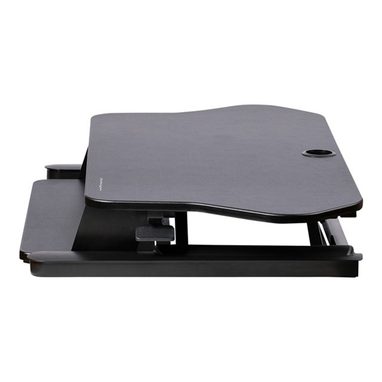 Corner Sit Stand Desk Converter 35x21in