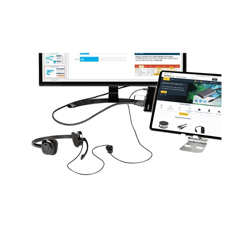 USB C Multiport Adapter - 4K HDMI/PD/USB