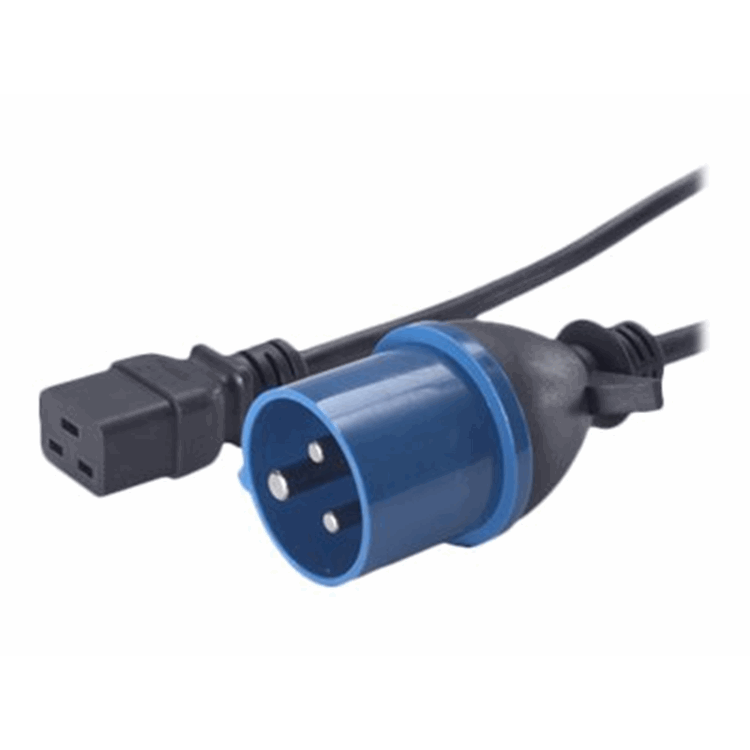 PWR CORD 16A 230V C19 TO IEC 309 PWR CORD 16A 230V C19 TO IEC 309