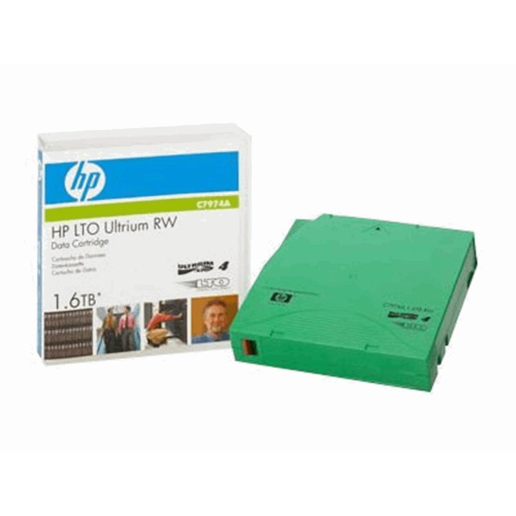 HP Ultrium 1.6 TB RW LTO4 Data Cartridge HP Ultrium 1.6 TB RW LTO4 Data Cartridge