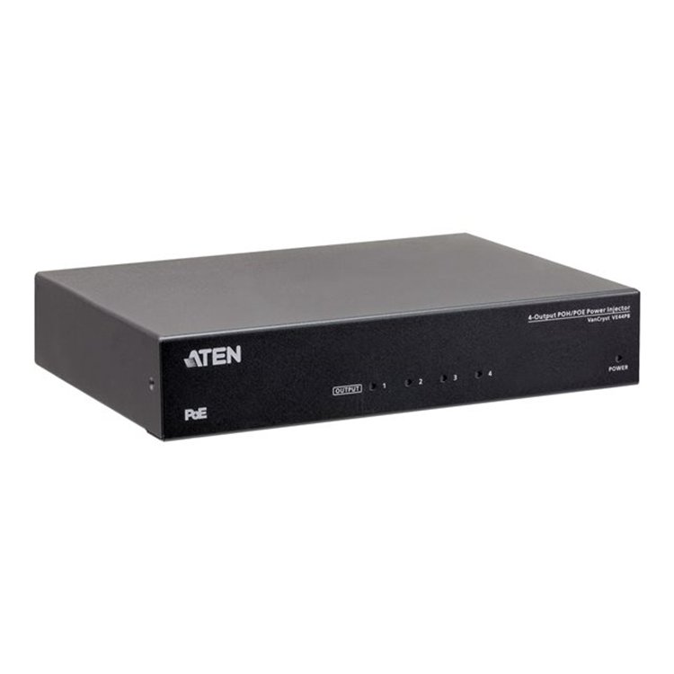 4-Port PoH / PoE Power Injector 4-Port PoH / PoE Power Injector