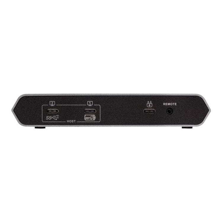 2 x 4-Port USB 3.0 Sharing Switch with Power Pass-through and File Sharing