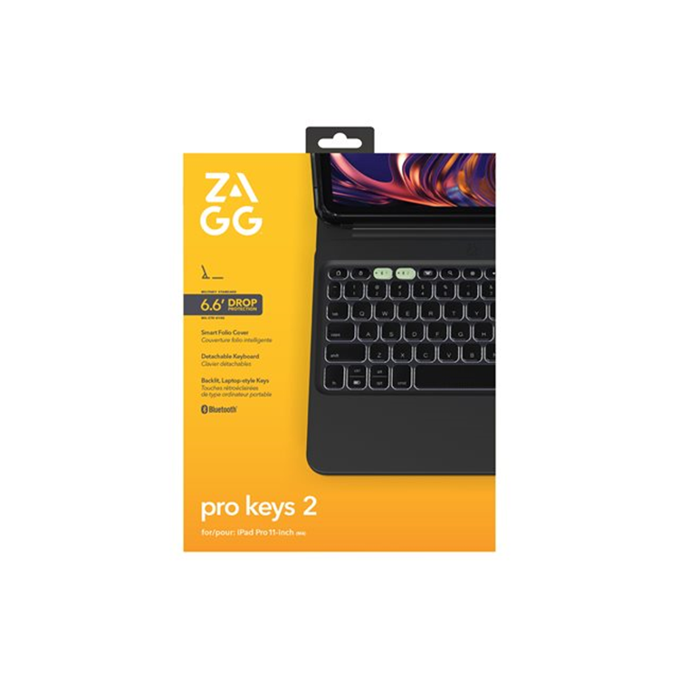 ZAGG KB ProKey 2 iPad Pro 11 M4 Bl Swiss
