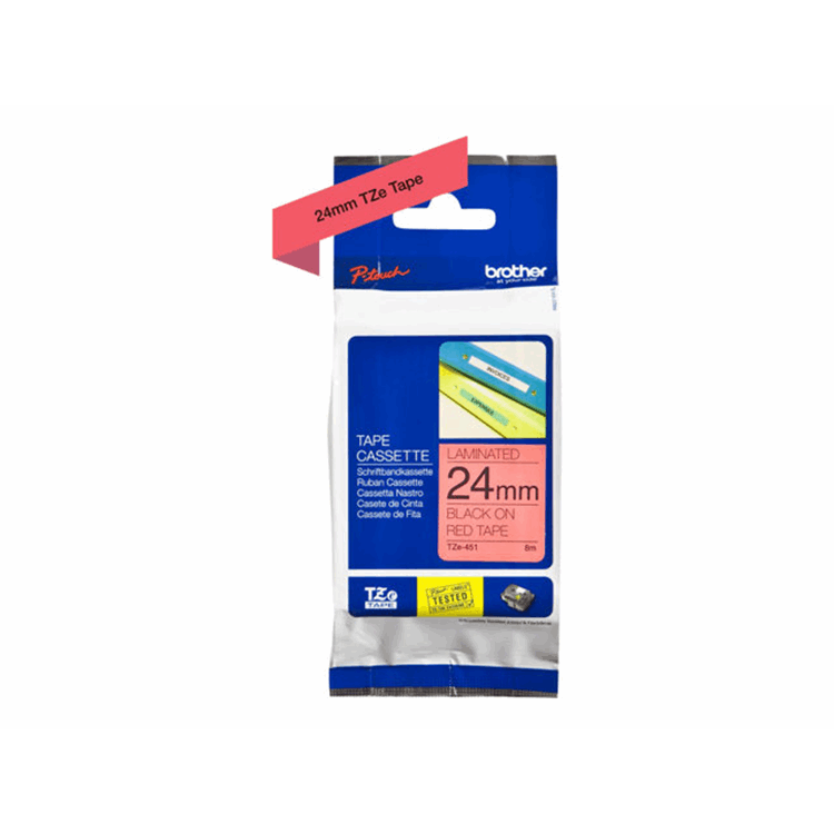 Tape/black-red 24mm f 3xx/5xx Tape/black-red 24mm f 3xx/5xx