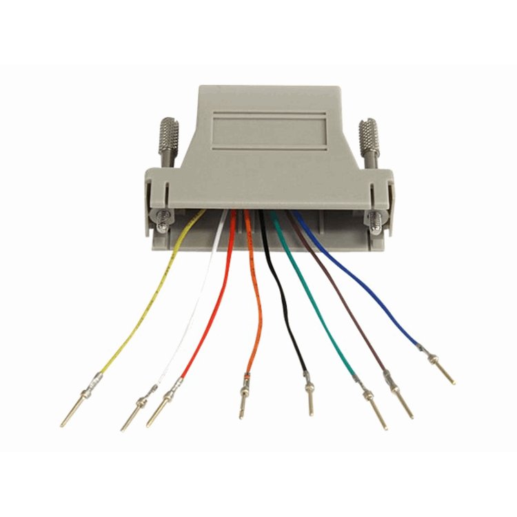 DB25 to RJ45 Modular Adapter - M/F