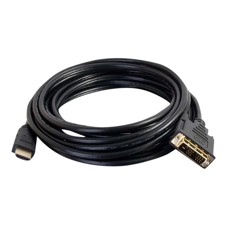 2M HDMI To DVI Cable