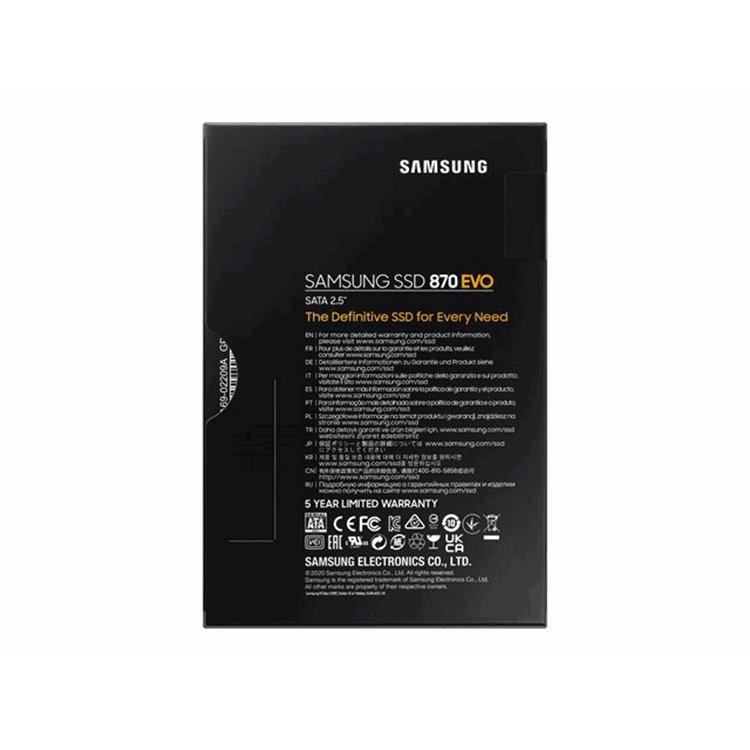 SAMSUNG SSD 870 EVO 250GB 2.5inch SATA SAMSUNG SSD 870 EVO 250GB 2.5inch SATA