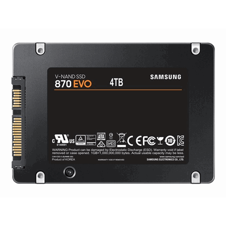 SAMSUNG SSD 870 EVO 4TB 2.5inch SATA