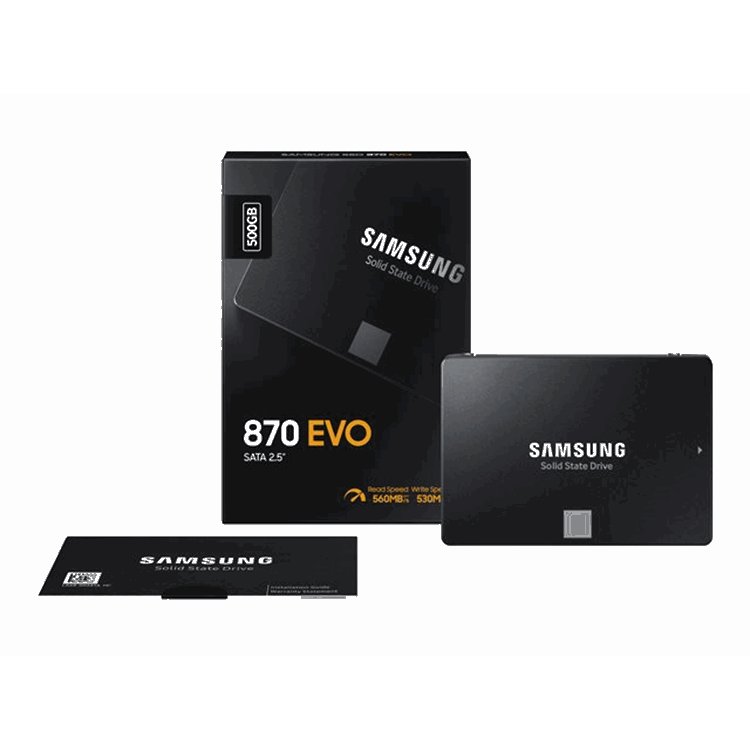 SAMSUNG SSD 870 EVO 500GB 2.5inch SATA SAMSUNG SSD 870 EVO 500GB 2.5inch SATA