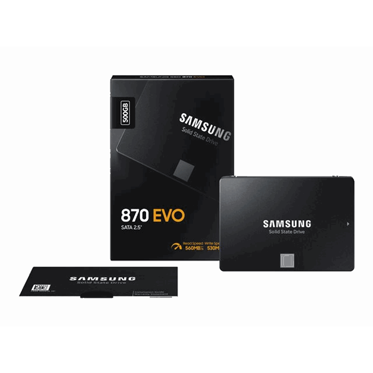 SAMSUNG SSD 870 EVO 500GB 2.5inch SATA SAMSUNG SSD 870 EVO 500GB 2.5inch SATA