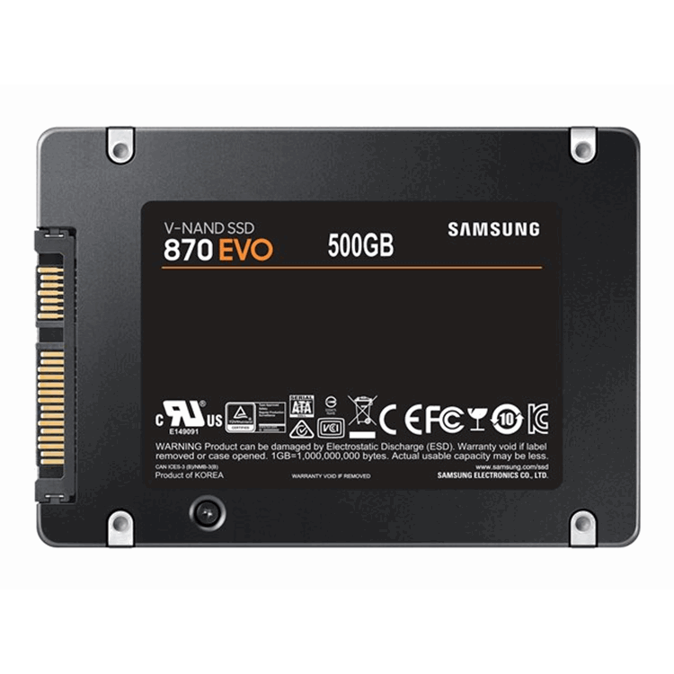 SAMSUNG SSD 870 EVO 500GB 2.5inch SATA SAMSUNG SSD 870 EVO 500GB 2.5inch SATA