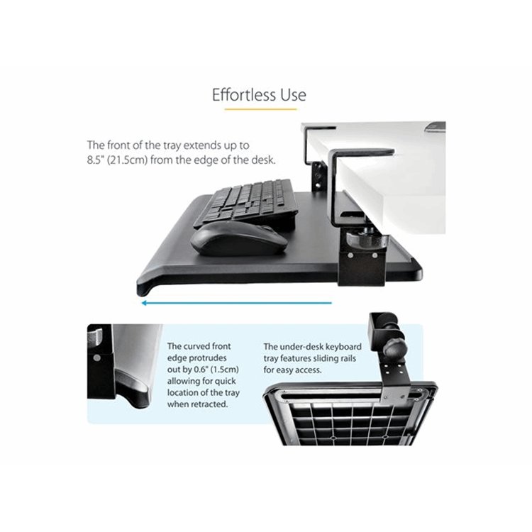 Under-Desk Keyboard Tray Adjustable Under-Desk Keyboard Tray Adjustable