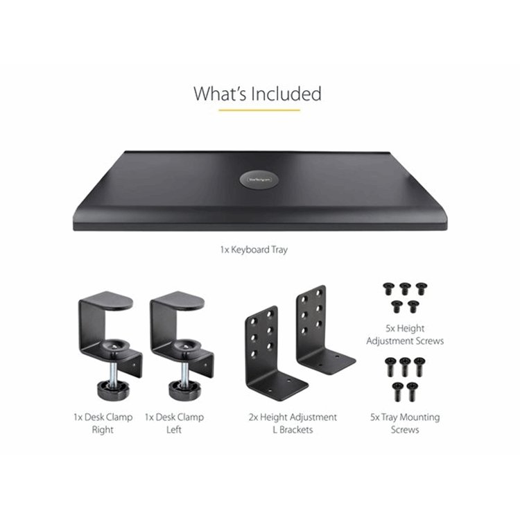 Under-Desk Keyboard Tray Adjustable Under-Desk Keyboard Tray Adjustable