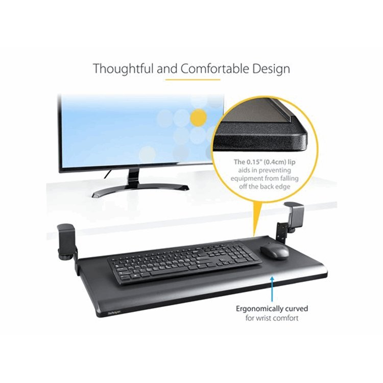Under-Desk Keyboard Tray Adjustable Under-Desk Keyboard Tray Adjustable