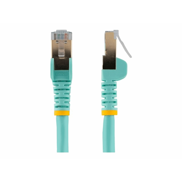 3m Aqua Cat6a Ethernet Cable - STP