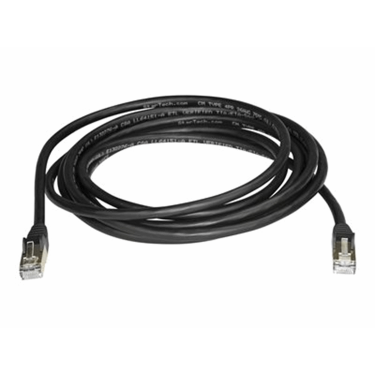 3m Black Cat6a Ethernet Cable - STP