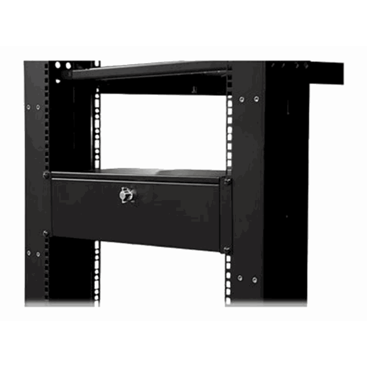 3U 9in Deep Locking Storage Drawer