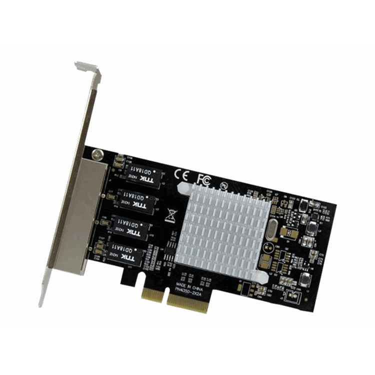 4-Port Gigabit Ethernet Network Card