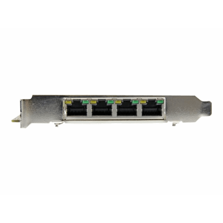 4 Port Gigabit PoE PCIe Network Card