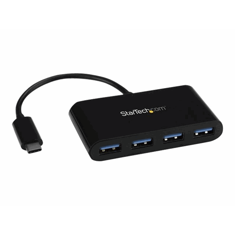 4 Port USB 3.0 Hub - USB-C to 4x USB-A