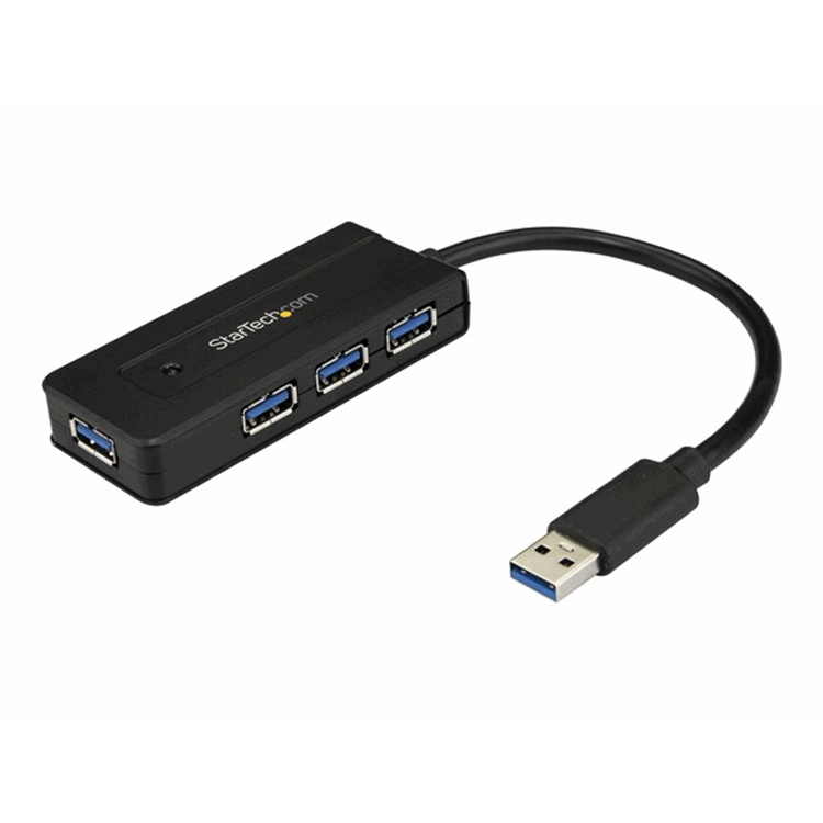 4 Port USB 3.0 Hub with Charge Port