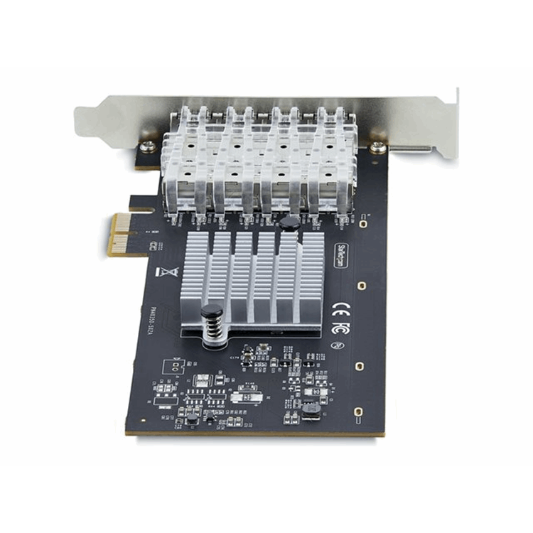 4-Port 1GbE SFP PCIe Network Card NIC