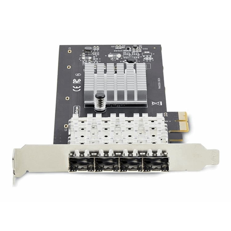 4-Port 1GbE SFP PCIe Network Card NIC