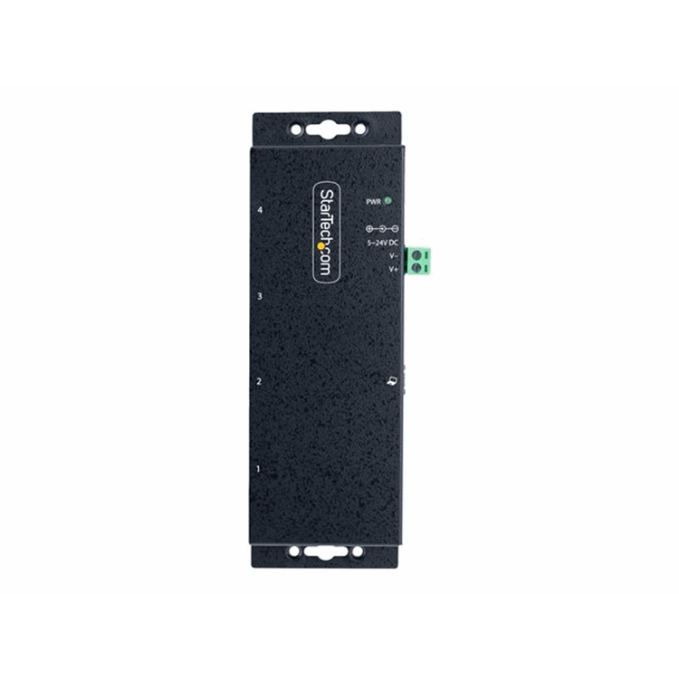 4-Port Industrial USB 3.0 Hub Metal