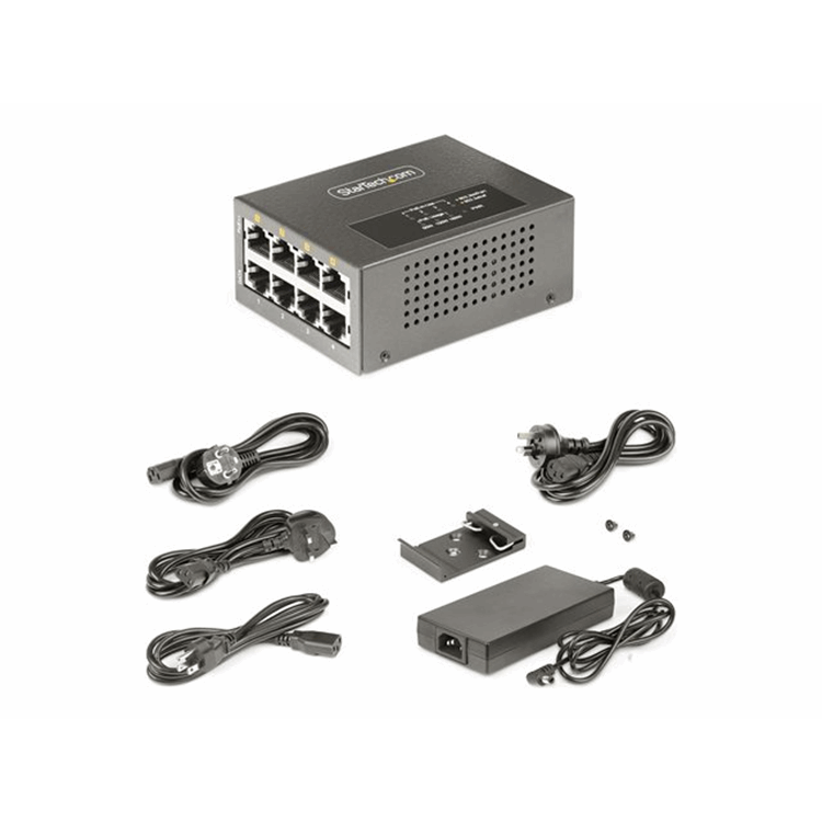 4-Port Multi-Gigabit PoE+/PoE++ Injector