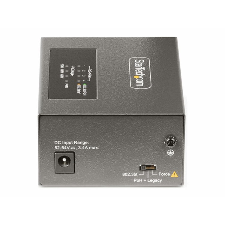 4-Port Multi-Gigabit PoE+/PoE++ Injector