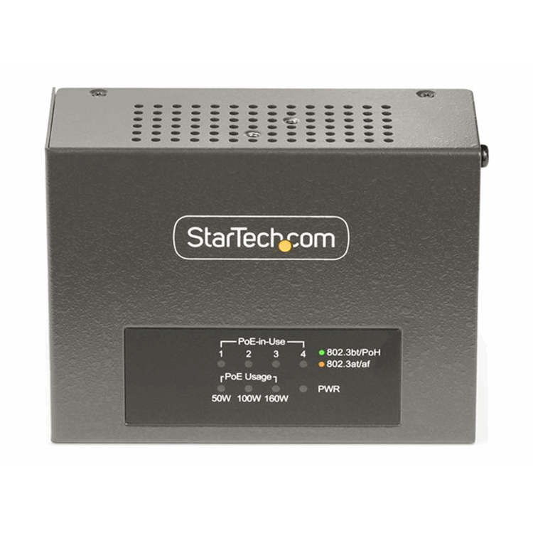 4-Port Multi-Gigabit PoE+/PoE++ Injector