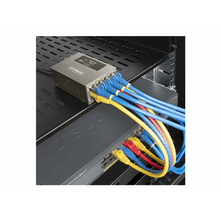 4-Port Multi-Gigabit PoE+/PoE++ Injector