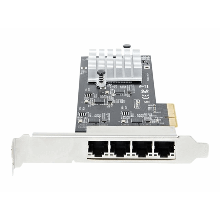 4-Port NBASE-T 2.5Gbps PCIe Network Card