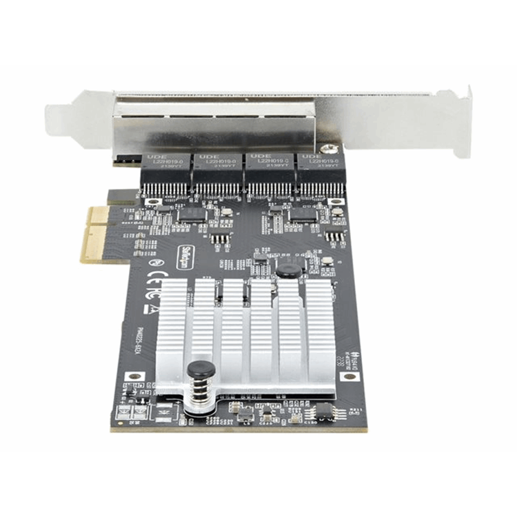 4-Port NBASE-T 2.5Gbps PCIe Network Card