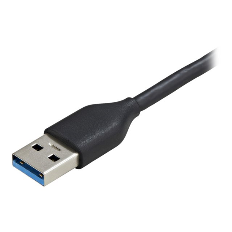 4 Port USB 3.0 Hub 5Gbps 4A - 28cm Cable
