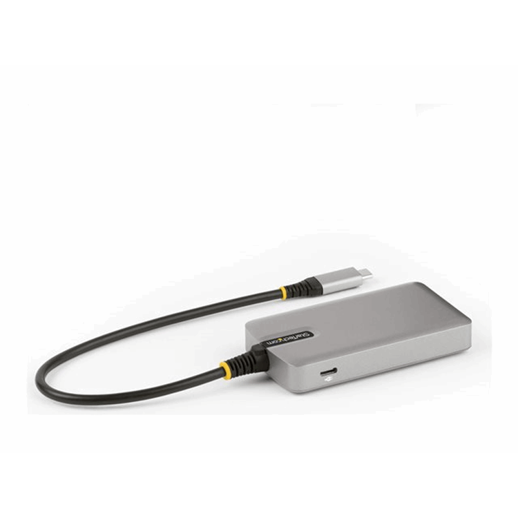 4-Port USB-C Hub with USB-C Video Output