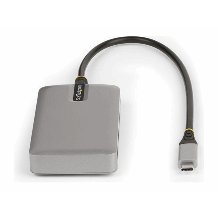 4-Port USB-C Hub with USB-C Video Output