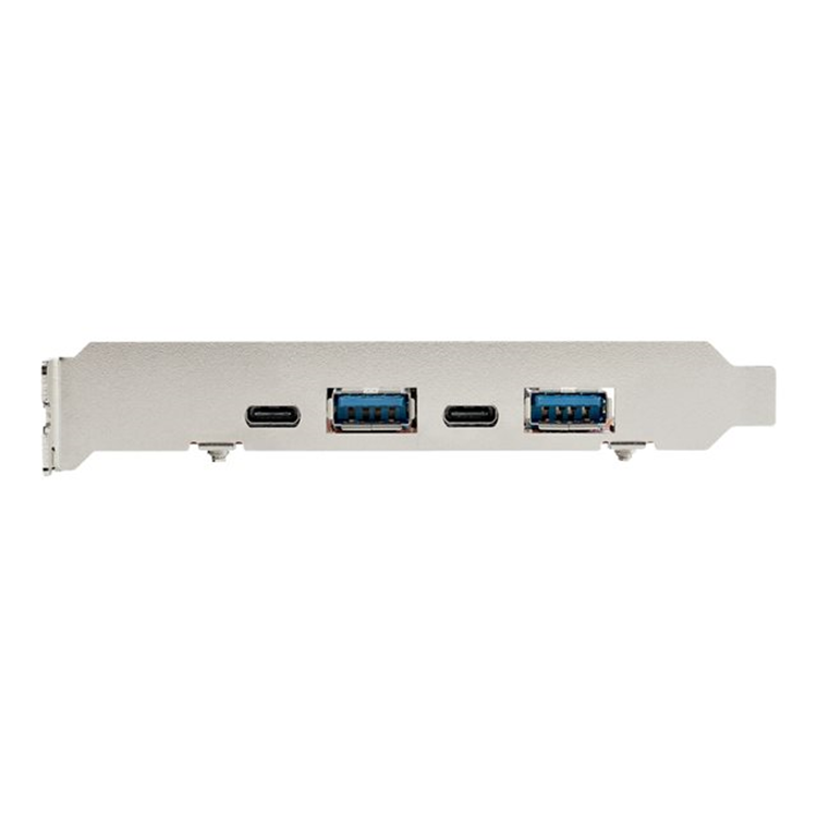 4-Port USB PCIe Card - 10Gbps 2x USB-C 2 4-Port USB PCIe Card - 10Gbps 2x USB-C 2