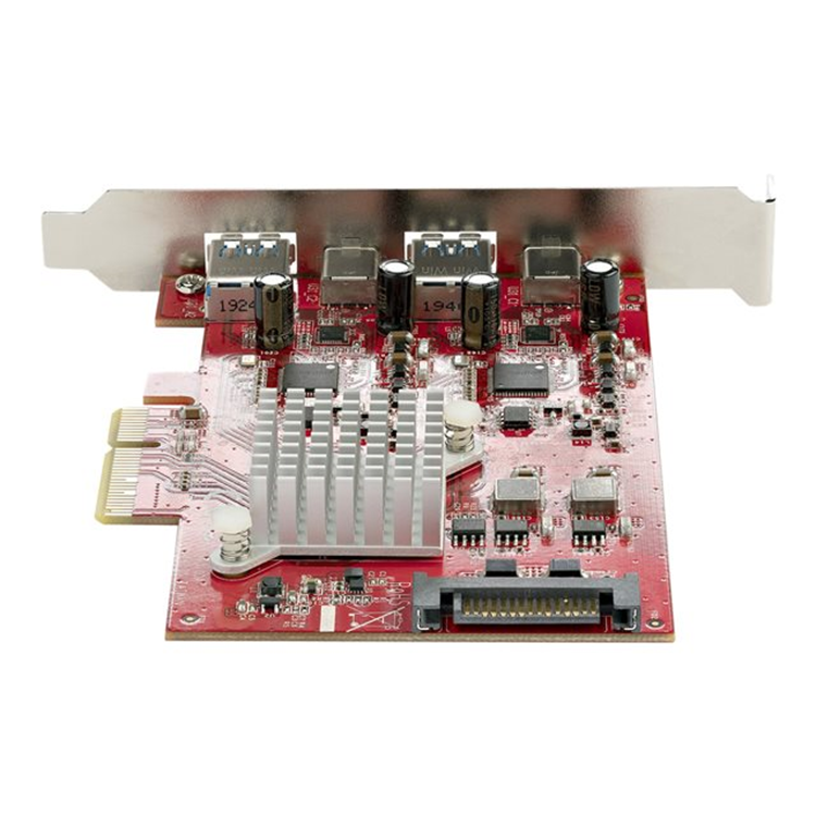 4-Port USB PCIe Card - 10Gbps 2x USB-C 2 4-Port USB PCIe Card - 10Gbps 2x USB-C 2