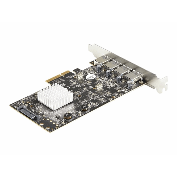 4-Port USB PCIe Card 3.1 Gen 2 - 2 Chips