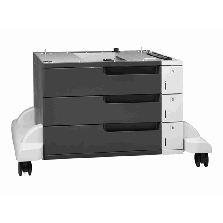 LaserJet 3x500-sheet Feeder and Stand LaserJet 3x500-sheet Feeder and Stand
