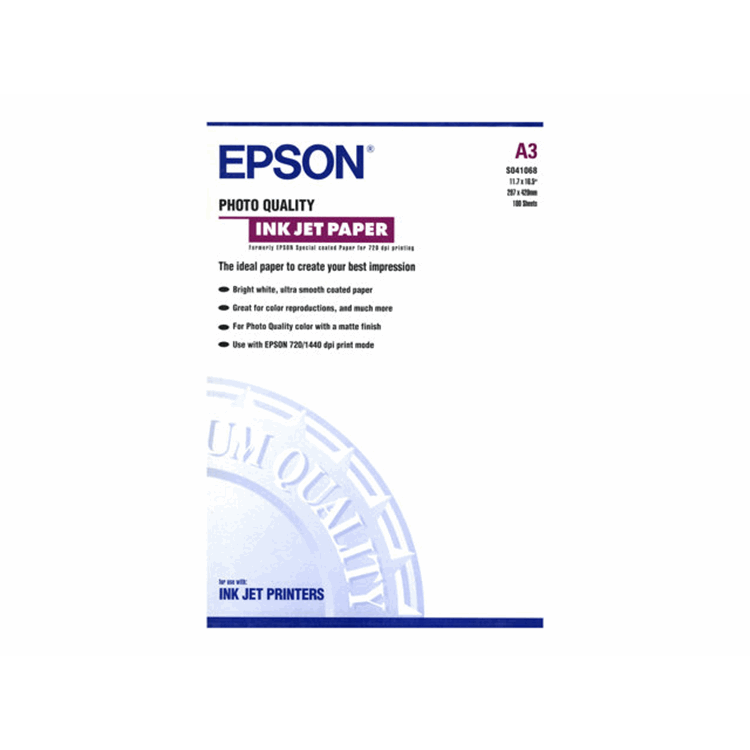 INKJET PAPER EPSON S041068 105