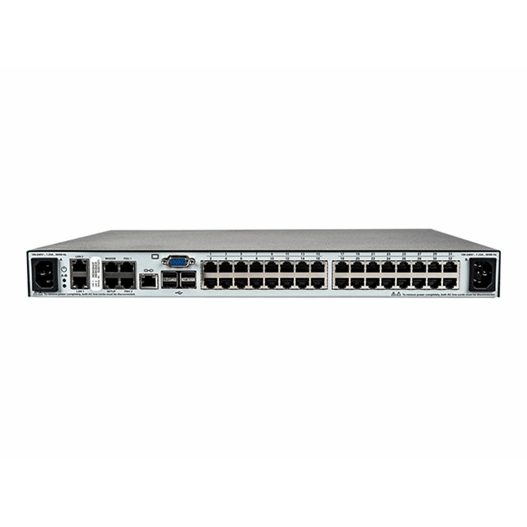 32 port 8 digital KVM dual Power Supp