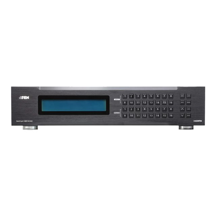 [PREMIUM] Aten 16 x 16 HDMI Matrix Switch with Scaler  Local output  RS-232 / Ethernet (WebGUI) Cont