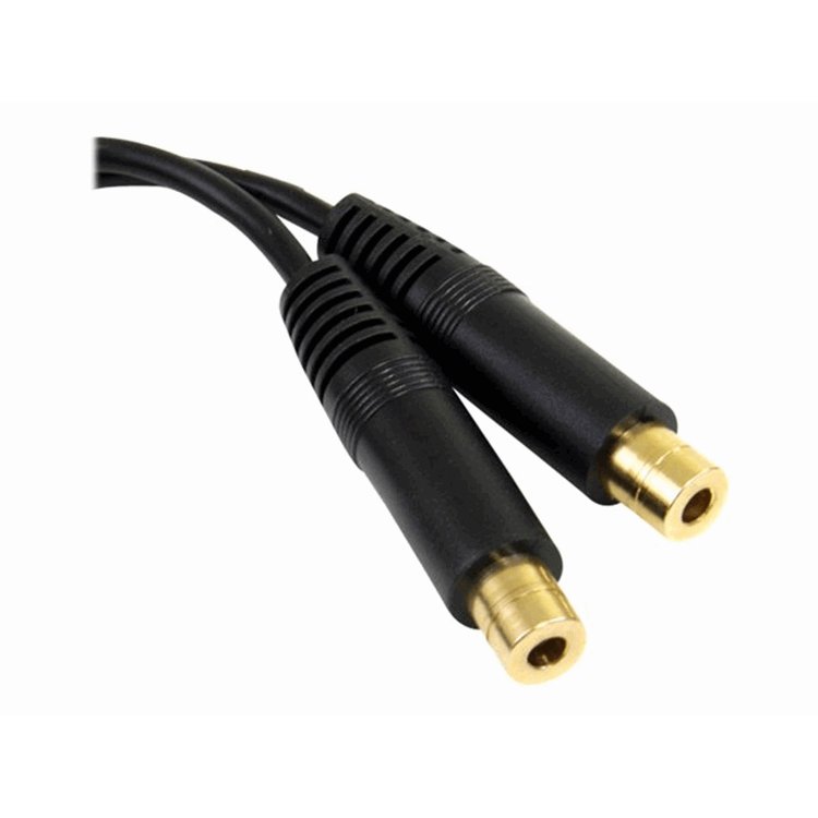 6" PC SPEAKER "Y" SPLITTER CABL 1X35MM M 6" PC SPEAKER "Y" SPLITTER CABL 1X35MM M