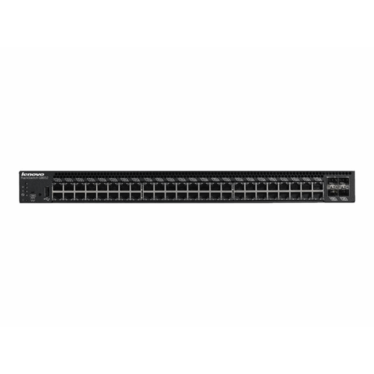 Lenovo RackSwitch G8052 Rear to Front Lenovo RackSwitch G8052 Rear to Front