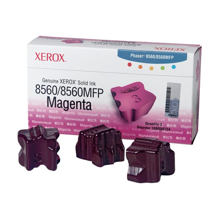 SOLID INK MAGENTA (3 STICKS) F/ PHASER 8 SOLID INK MAGENTA (3 STICKS) F/ PHASER 8