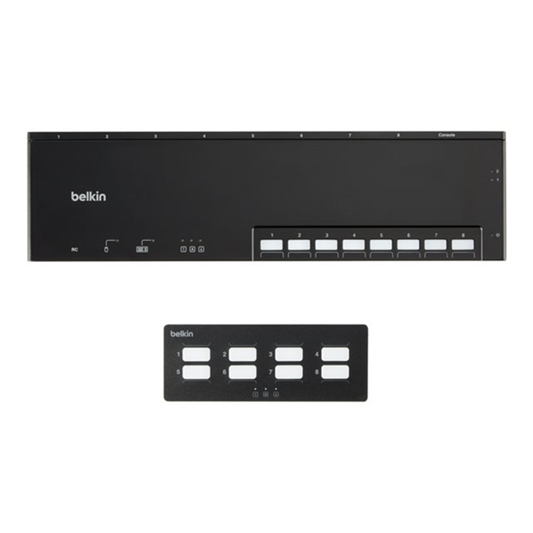 Belkin 8-Port Single Head Modular Secure